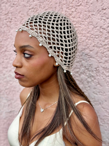 Bonnet en crochet artisanal