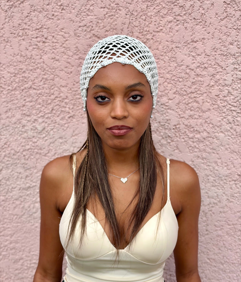 Bonnet en crochet artisanal