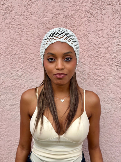 Bonnet en crochet artisanal