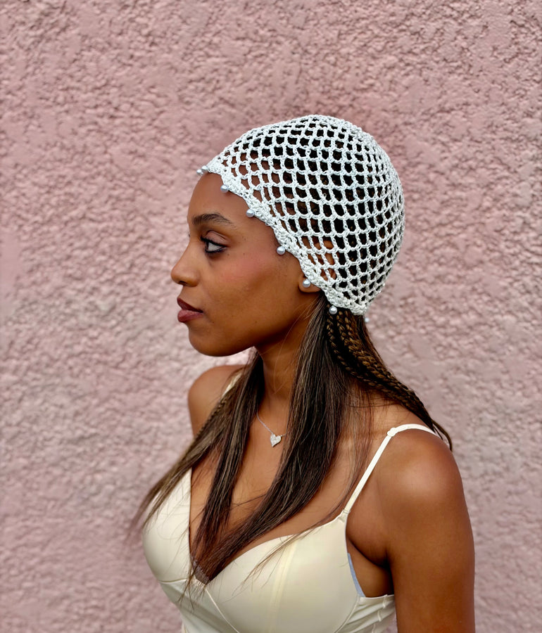 Bonnet en crochet artisanal
