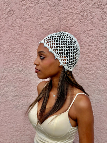 Bonnet en crochet artisanal